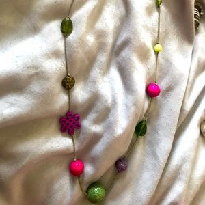Women’s beautiful beaded necklace